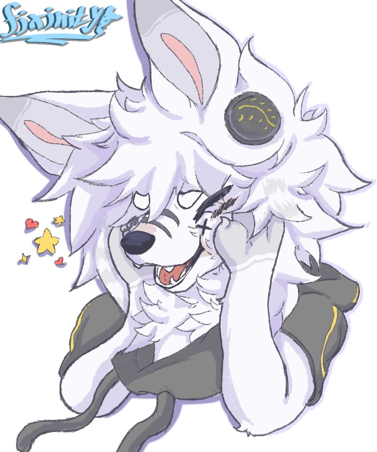 Fixinity_Ghost's tweet image. When you&apos;re all so fluff-
#furry #furryart #arttrade