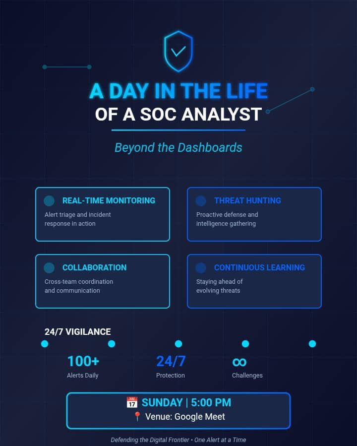 ChefMagicfinger's tweet image. Day 90 of #100DaysOfCyberSecurity 

Reflecting on the journey so far  I’ve leveled up my skills and am seeing real growth. 
Today I joined Xclass Ep 62 &amp;amp;  SOC Analyst section 
Grateful for the progress
@ireteeh 
@lady_sheraz 
@segoslavia 
@Cyblackorg 
@cyberjeremiah