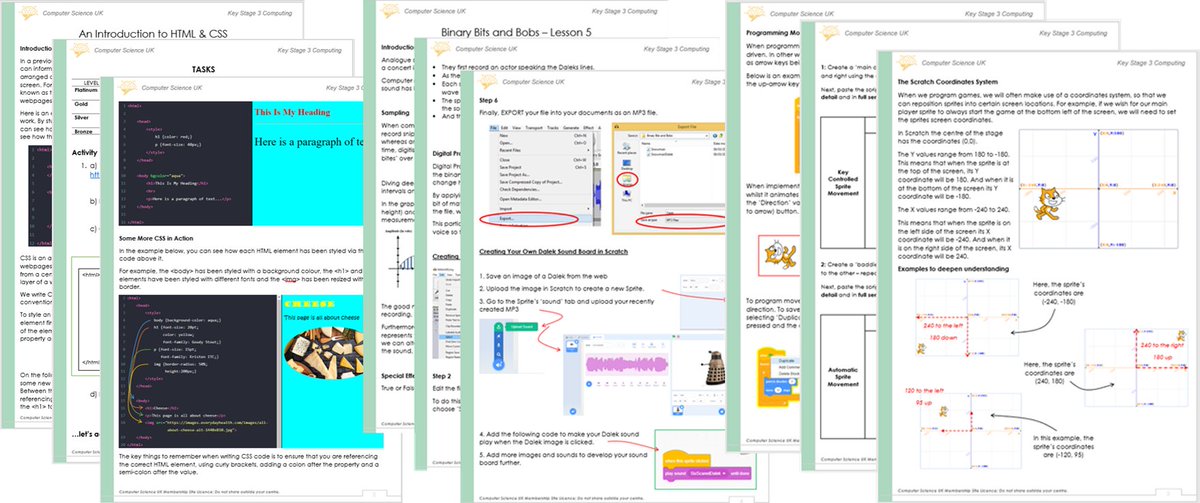 csuk_teacher's tweet image. Hey teachers! Save time with our pre-formatted KS3 &amp;amp; GCSE workbooks. Perfectly aligned with your curriculum, they&apos;re ready-to-use and hassle-free. Focus more on teaching! 📚✨
teacher.csuk.io
#CSTeacher #GCSEComputerScience #caschat