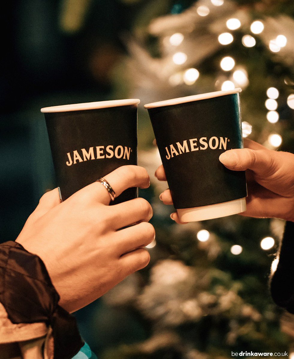 Twinkling lights 🤝 Jameson. #FestiveSpirit