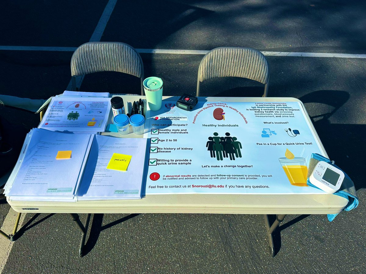 n0r0zha's tweet photo. Sunday Funday!
A beautiful day in SoCal with #KidneyCheck recruitment in progress. 🌞🌴
@IGANFoundation https://t.co/hwqhxFrnGZ