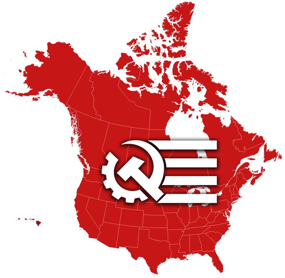 RedPill_Marxism's tweet image. Yes, I am Canadian. No, I am not ashamed of where I am from.

This is what the American Communist Party believes in. Canada and America should unite as one sovereign country, where the resources and banking are not in the hands of private interests, but we the people.

☭≡