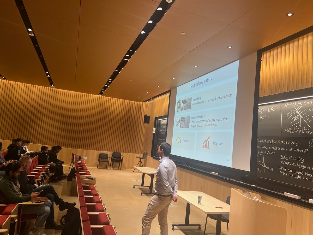 Majumdar_Ani's tweet image. It was a pleasure to be back at @MIT to present at the #Robotics Seminar! Great to see all the exciting work happening there. Thanks so much @GioeleZardini for hosting me!