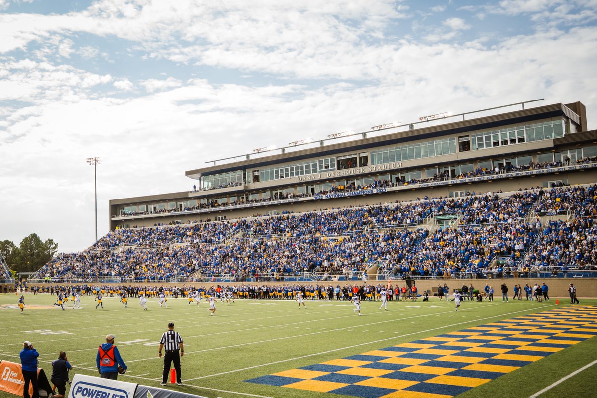 Tickets are on sale NOW for the <a href="/GoJacksFB/">SDSU Football</a> first-round game on Saturday, November 29 against New Hampshire!

🎟️ » JackrabbitTickets.com

Blue Crew students may claim their ticket AND get a Jacks Pass through their online account NOW.

🎟️ » GoJacks.com/StudentTickets
ℹ️ »