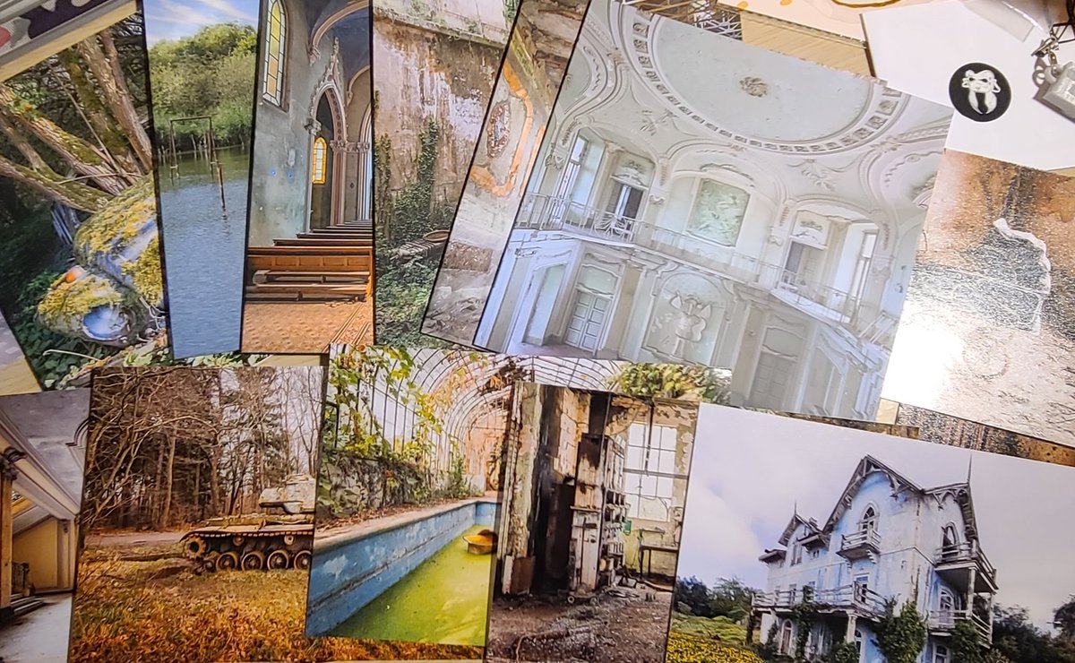 They went for a loop through the postal system, but my abandoned places prints from <a href="/ObsidianUrbex/">💚 Obsidian Urbex Photography 💙</a> have arrived!