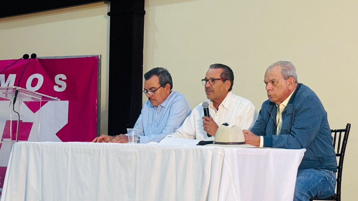 SomosMxMexico's tweet photo. ¡Con éxito concluyó la Asamblea N° 178 en Hermosillo! 🇲🇽
La participación y el esfuerzo colectivo reafirman que nuestra fuerza política ciudadana avanza con paso firme en todo el país.✅
¡Gracias a quienes lo hicieron posible! 
#SomosMx #LaFuerzaQueNosUne #RumboALas200 https://t.co/UUvlxNpvuz