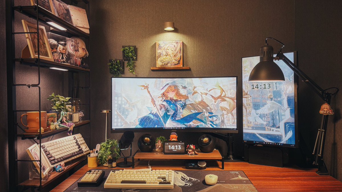 gm_gt17's tweet image. #わたしのパワースポット
マイデスク(*´︶`*)