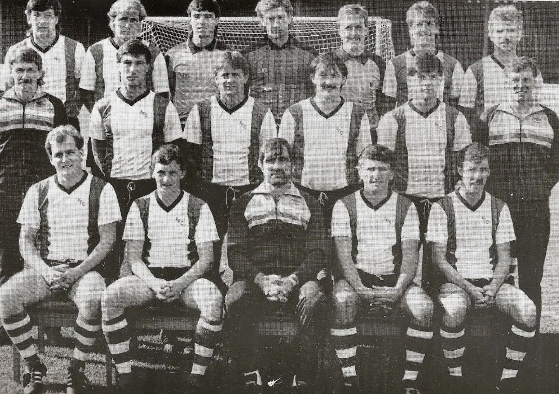 footballmemorys's tweet image. Altrincham squad photo 1985

#AFC #Altrincham #TheRobins