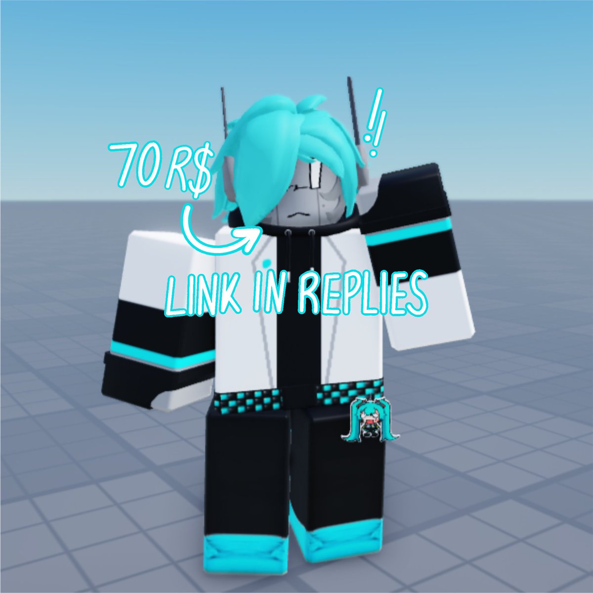 spilledbev's tweet image. Our robot dynamic heads are out now!
Faces by Ez_ria on Roblox and poster by @qvxrpp
🤖 #Roblox #RobloxUGC