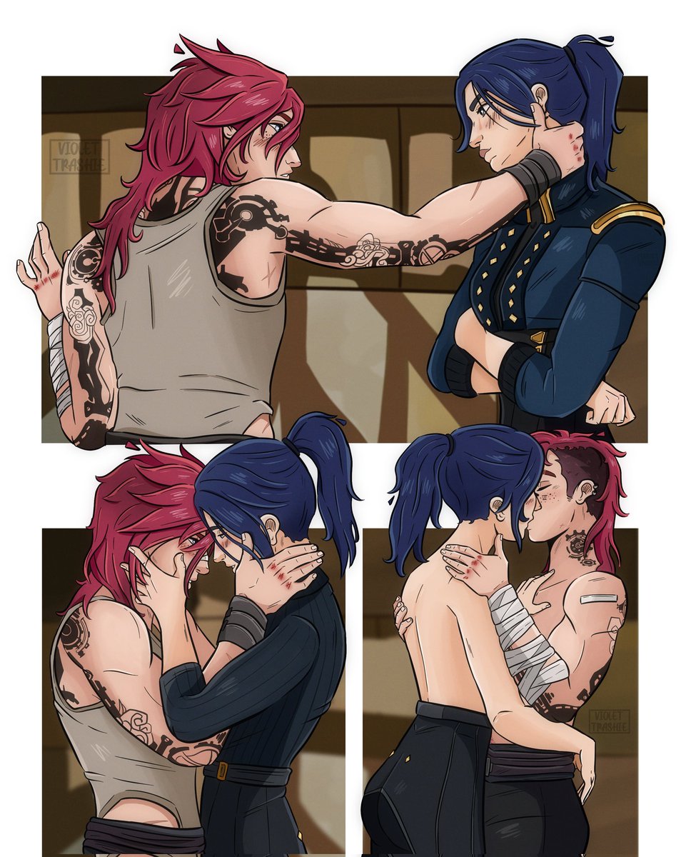 Violetrashie's tweet image. happy caitvi aniversary!! they are so fantastic 😌