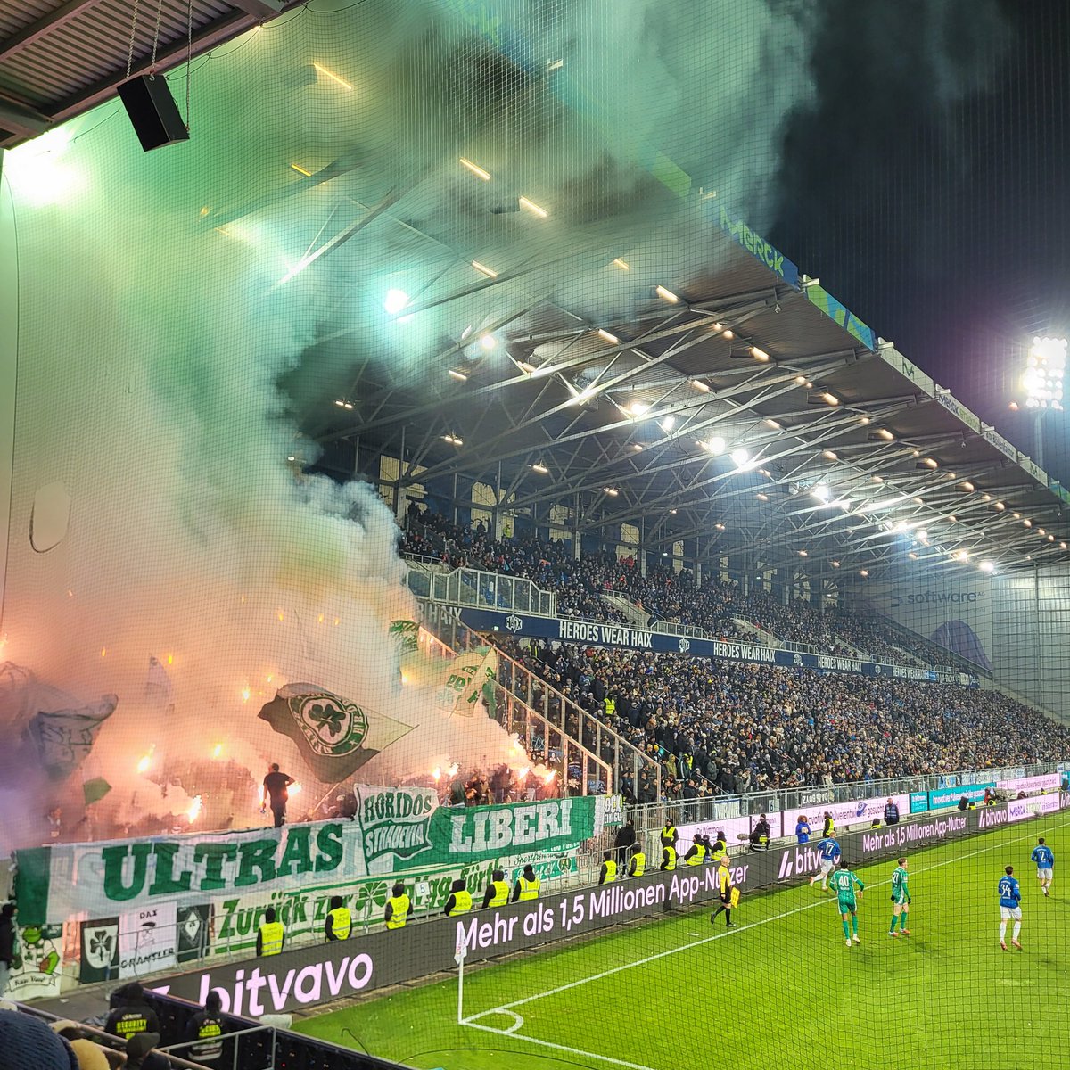 Negninorg's tweet image. sv Darmstadt v Greuther Furth 4-2 #groundhopping #nopyronoparty