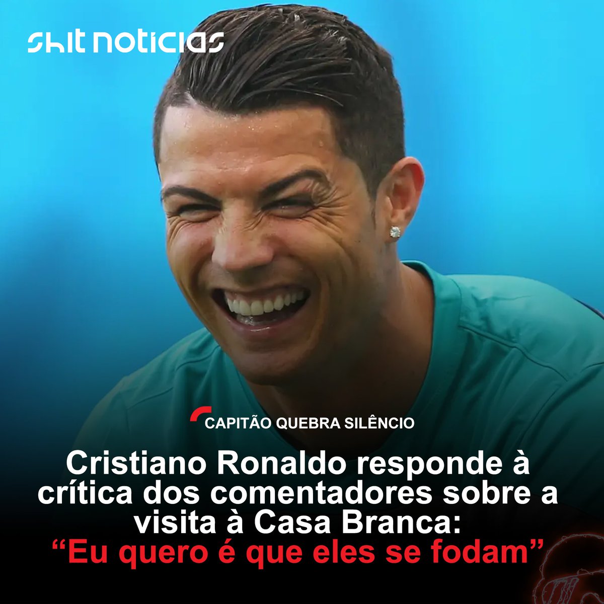 SenaPt_'s tweet photo. Cristiano Ronaldo responde à crítica dos comentadores sobre a visita à Casa Branca: https://t.co/XgoIUZVFae