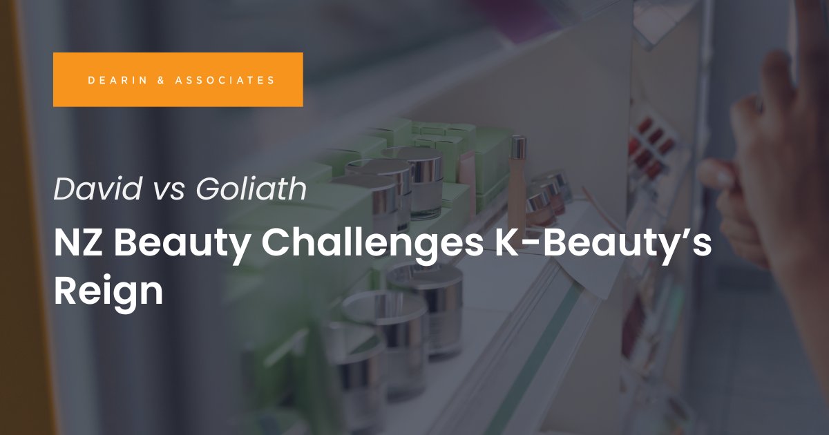 DearinAssociate's tweet image. Feeling the pressure of global competition? 🌎

NZ beauty brands are rising by leveraging natural ingredients and a global mindset—carving space alongside Korea’s beauty dominance.

Read Kelly-ann Maxwell’s insights: 👉 dearinassociates.com/nz-vs-kbeauty-…

#goglobal #beauty