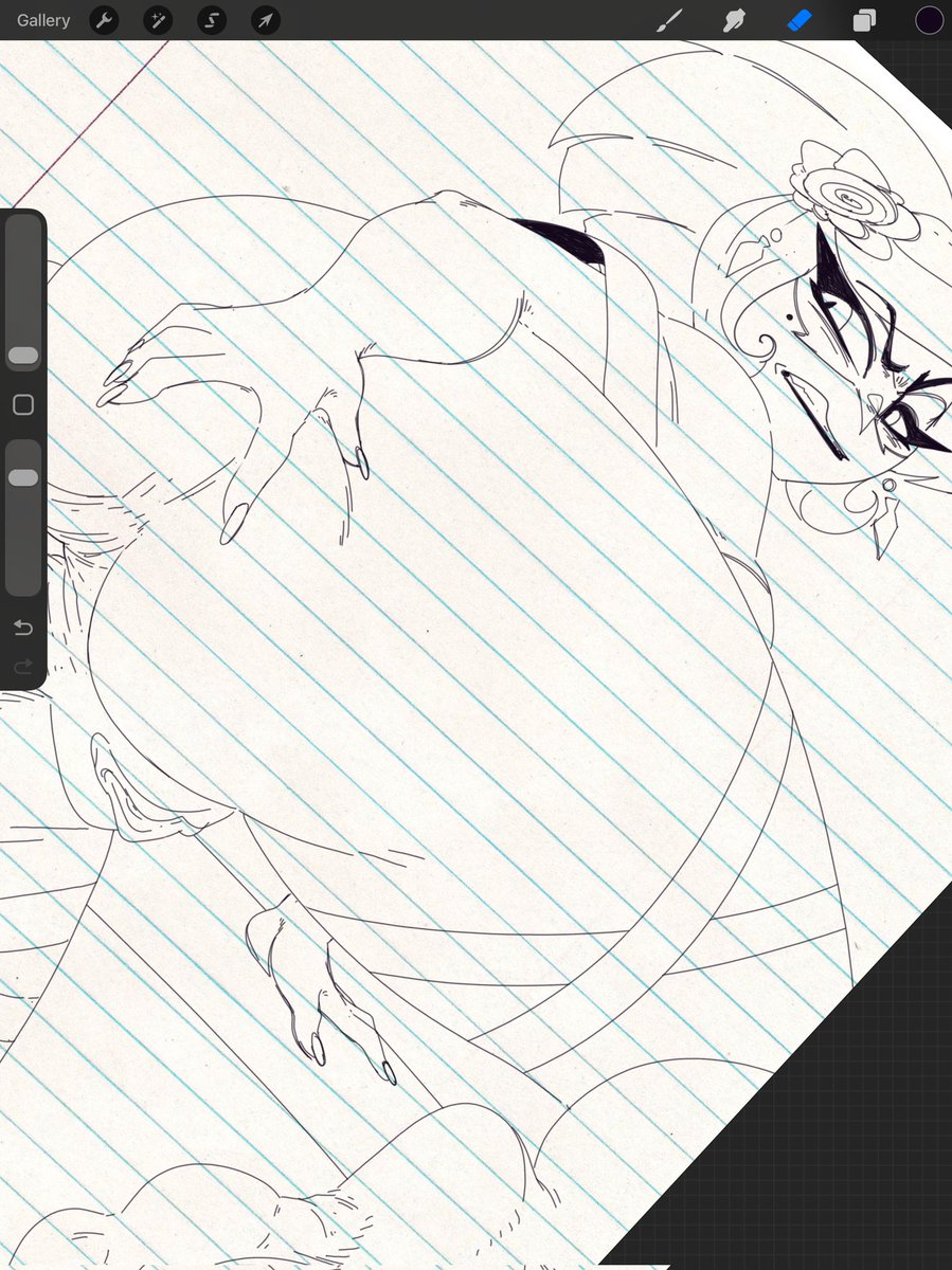 We got a lil something coming down the hatch y'all 👀☝

#HazbinHotelFanart #nsfw #nsfwart #HazbinHotel #CarmillaCarmine