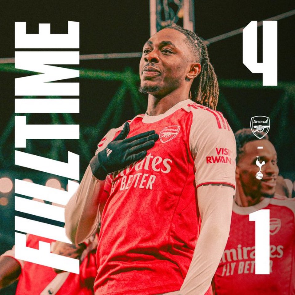 What a game! Honestly, beyond the results, I’m much more impressed with the lads and their mentality.
They needed to win today and take advantage of all the rivals’ slip ups, they got the job done.

What a day for <a href="/EbereEze10/">Ebere</a> , you have been officially inducted and created