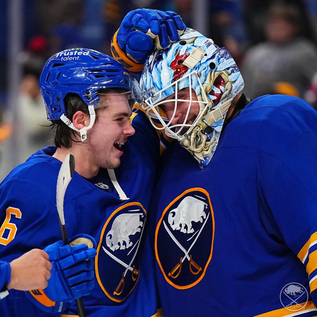 BuffaloSabres's tweet image. LUUUUUUUK 👊