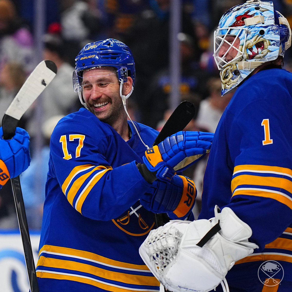 BuffaloSabres's tweet image. LUUUUUUUK 👊