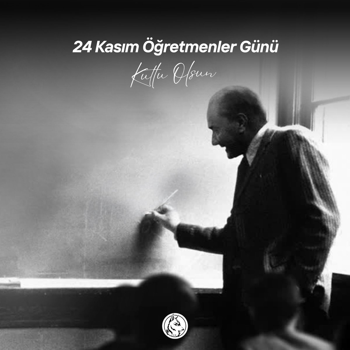 Başöğretmen Gazi Mustafa Kemal Atatürk başta olmak üzere, tüm öğretmenlerimizin 24 Kasım Öğretmenler Günü kutlu olsun!