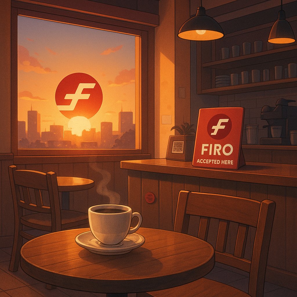 Good morning, Firofam.
Grab your coffee, pay with $FIRO, and leave no trace behind. That’s how digital cash should feel. #Privacy