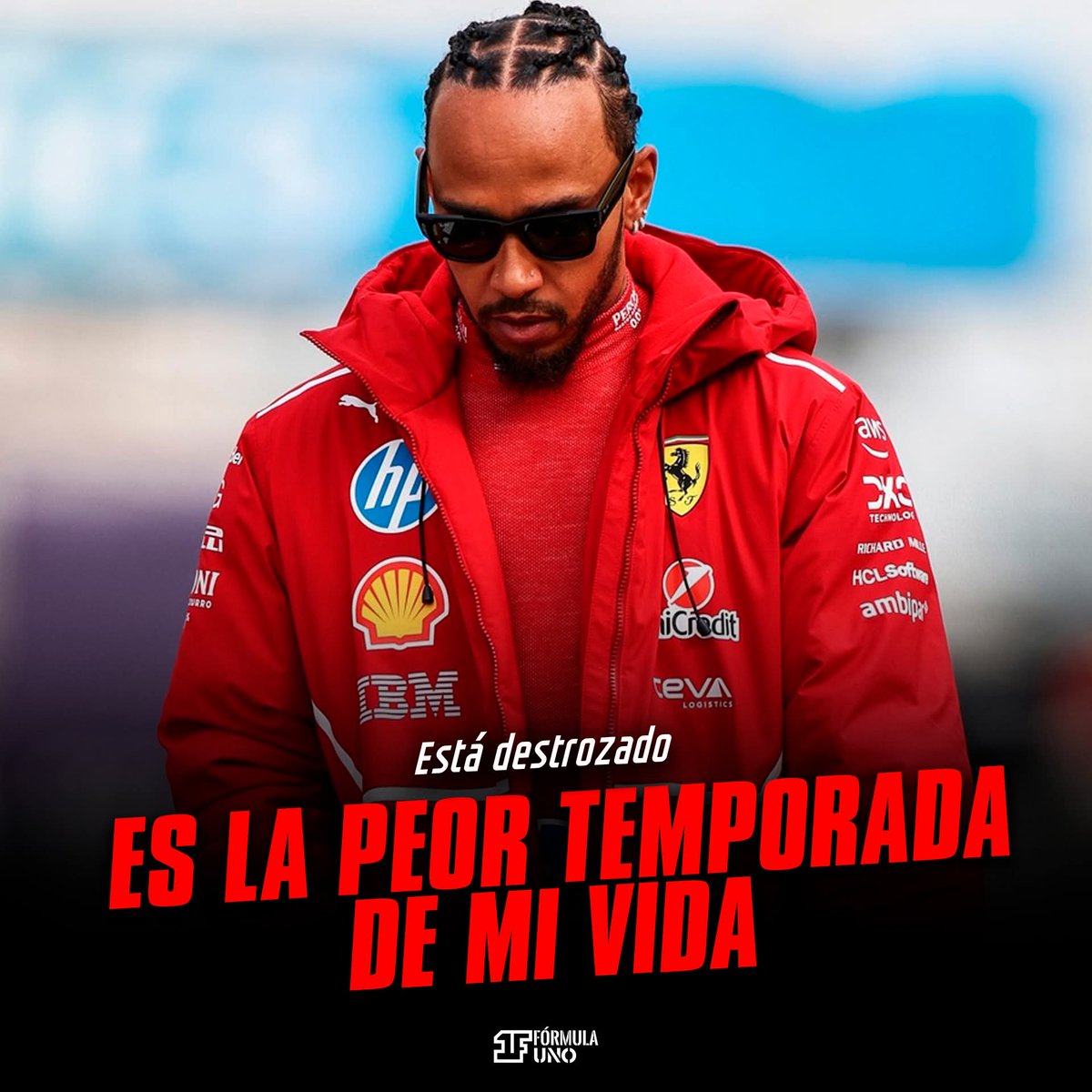 1FMasters's tweet image. 🟪Hamilton: &quot;Me siento fatal. Terrible&quot;
🗣️&quot;Es la peor temporada de mi vida y, por mucho que lo intento, la cosa no hace más que empeorar&quot;

#F1 #LasVegasGP
