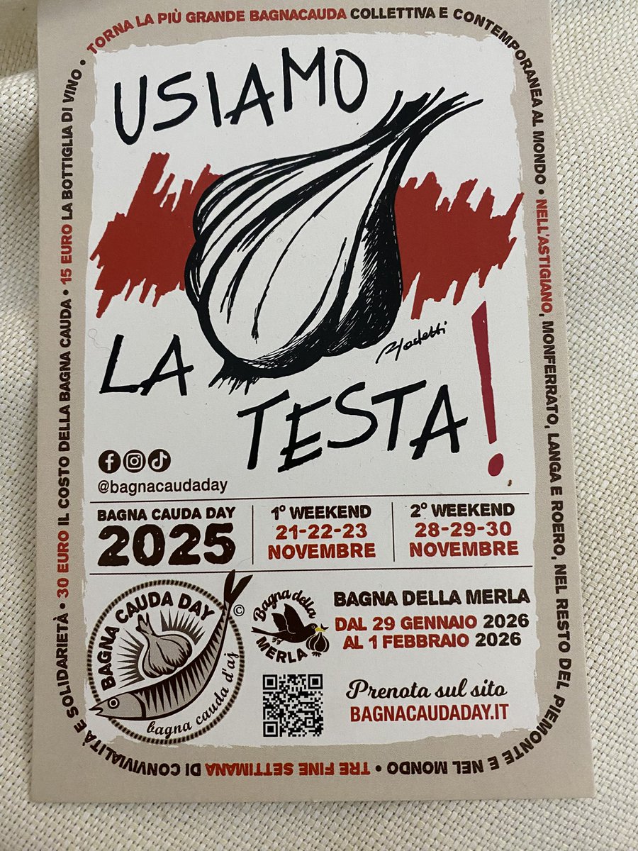 simoh2o's tweet photo. Domeniche estreme in Piemonte #bagnacaudaday 🧄😷😁 https://t.co/wFd4KT5xS4