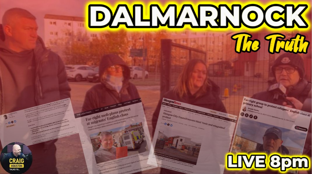 🚨Tonight 8pm Live on X, Youtube &amp; Facebook

🎙️<a href="/ACSPARTAN1/">AC_SPARTAN</a> Will be joining me live to dispel the lies about adults being taught English in Dalmarnock Primary School in Glasgow

Concerned parents are able to join us live (link in comments below) and they will be able to tell their
