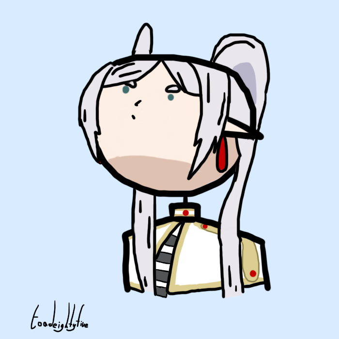 i drew frieren looking up