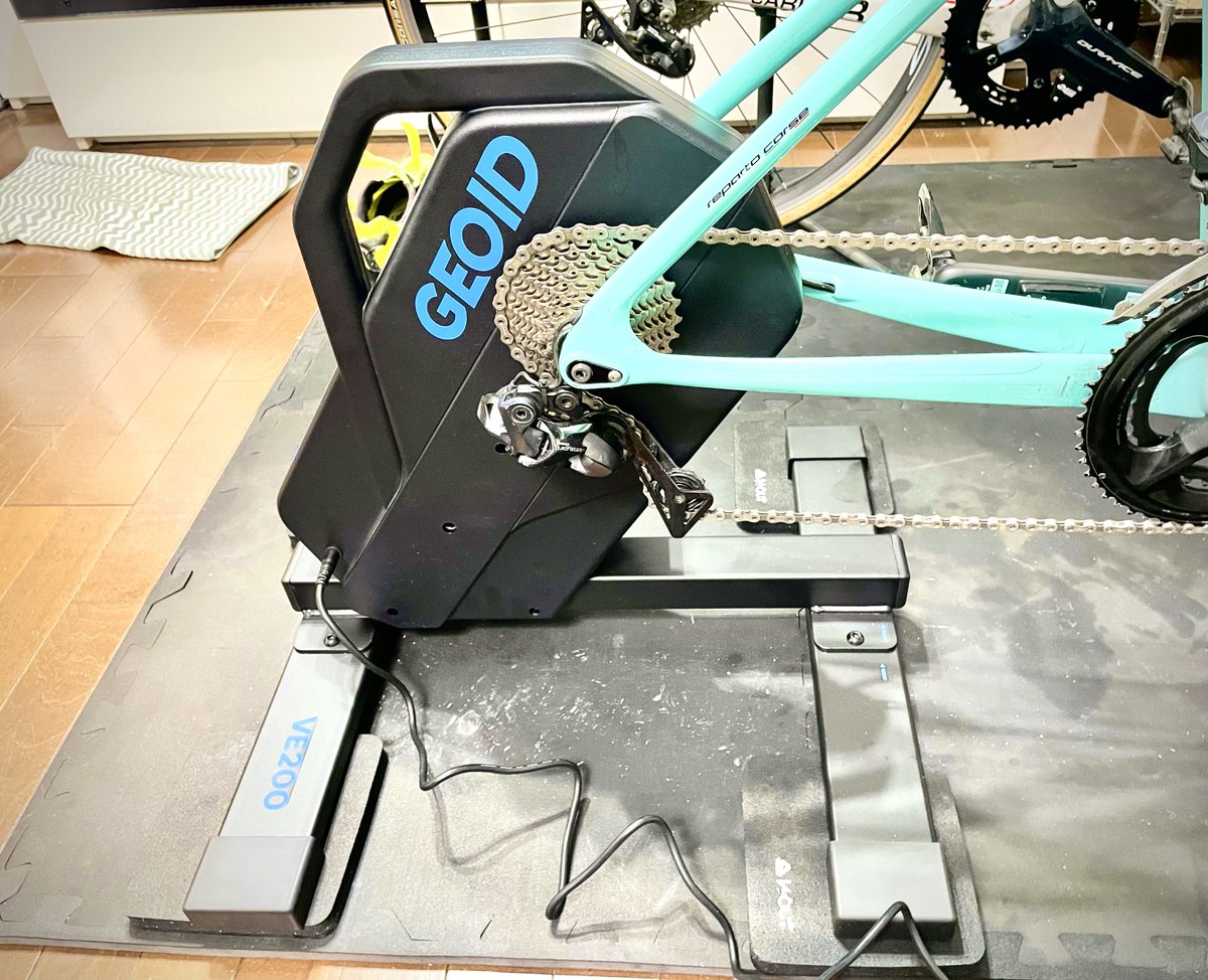 これで3時間zwiftしたけどストレスなくパワメもERGも正確に動作するし
