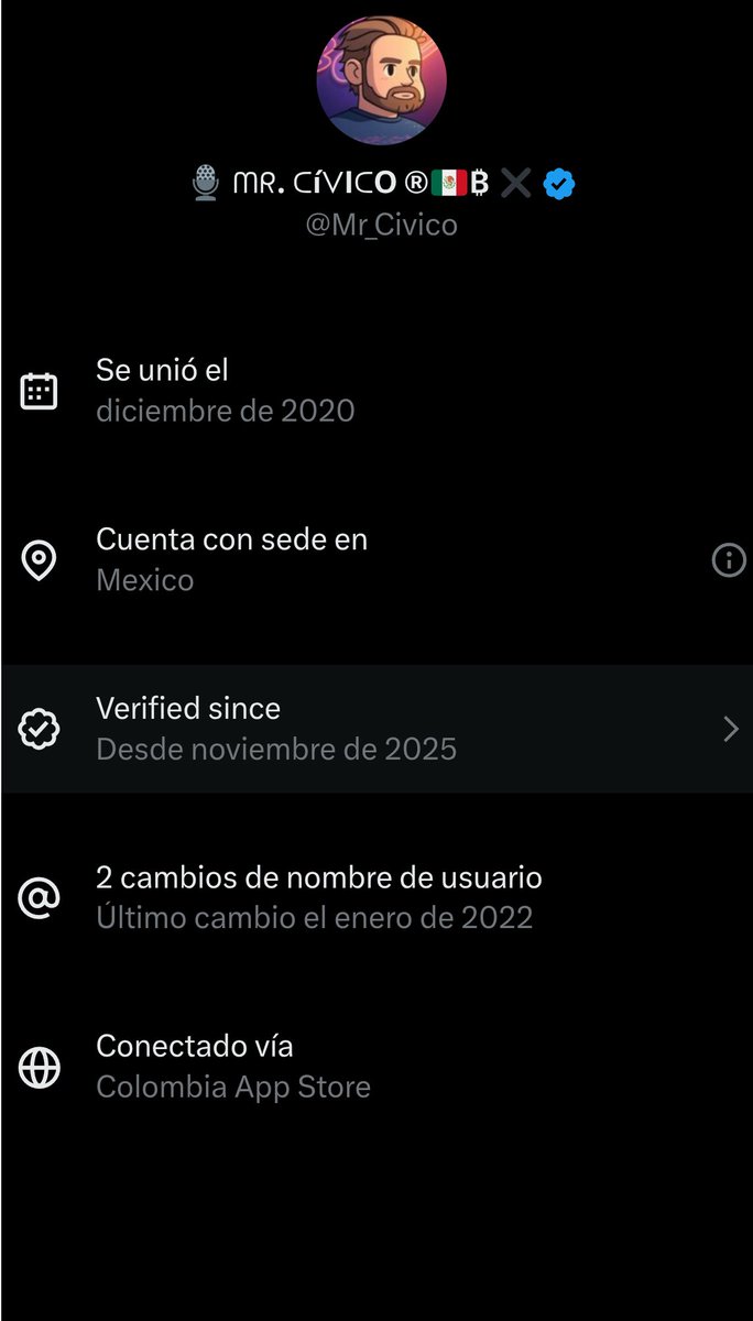 Ahora entiendo porqué sube cosas hechas con IA... 

Ahora vive en Colombia