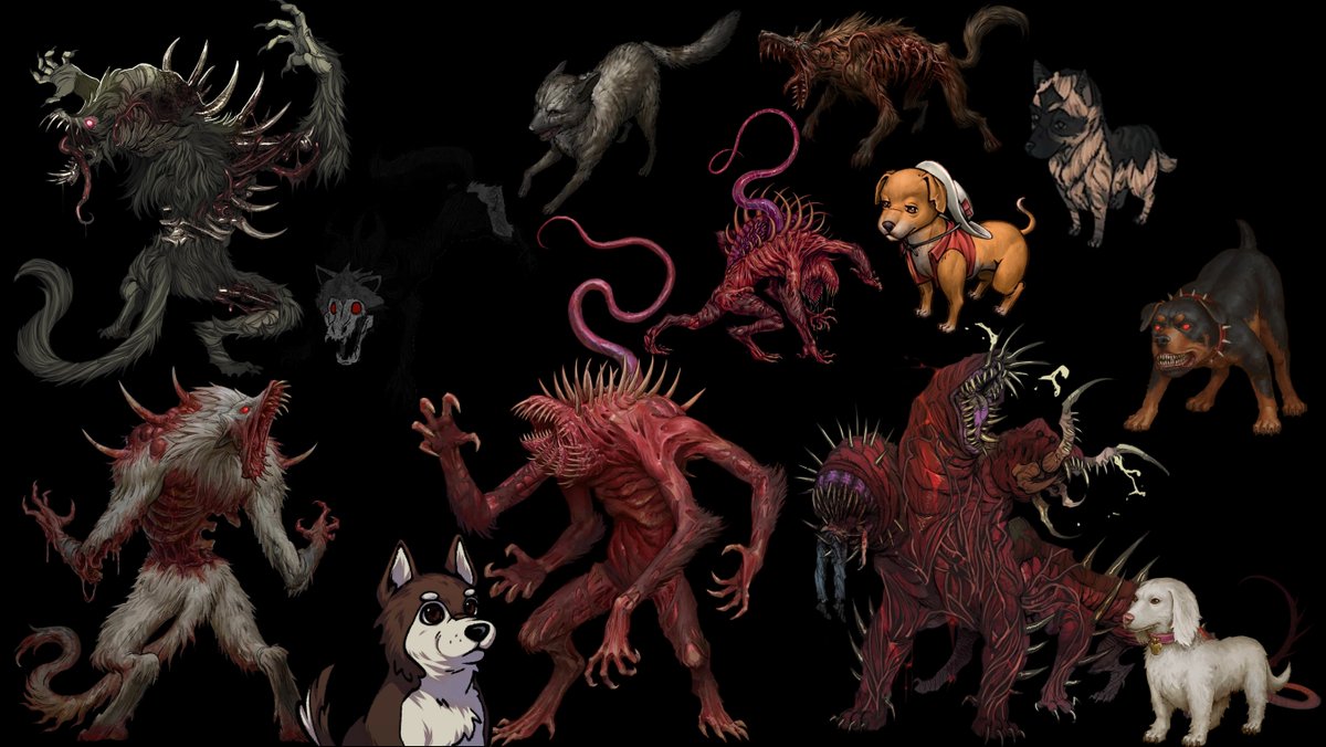 _Brunaxx_13's tweet image. Os cachorrinhos de ordem paranormal ❤️❤️❤️