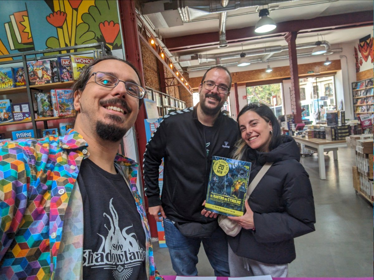 Todo un éxito las #partidasrápidas de esta mañana en Gen X Tirso. Cinco  mesas en dos horas y media que se acercaron a la afición rolera con  #TerraformingMars #ElRastroDeCthulhu #Esoterroristas y #Trickerion.