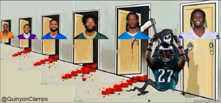 QuinyonClamps's tweet image. WELCOME BACK TO QUINYONAMO BAY GEORGE PICKENS 🦅