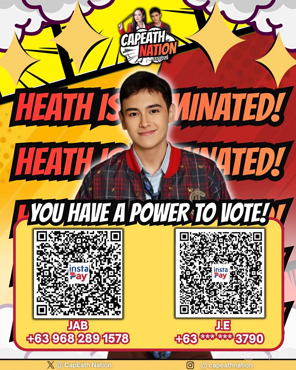 🗯️ 𝐇𝐞𝐚𝐭𝐡 𝐢𝐬 𝐢𝐧 𝐭𝐡𝐞 𝐧𝐨𝐦𝐢𝐧𝐚𝐭𝐢𝐨𝐧 𝐛𝐚𝐭𝐭𝐥𝐞 and he needs his hero team—us! To help secure more votes, you can 𝐃𝐎𝐍𝐀𝐓𝐄 𝐇𝐄𝐑𝐄. Your support powers our push and keeps Heath fighting strong. Let’s bring a BIG BOOM of support! 💥🦸‍♂️

BBS HEATH