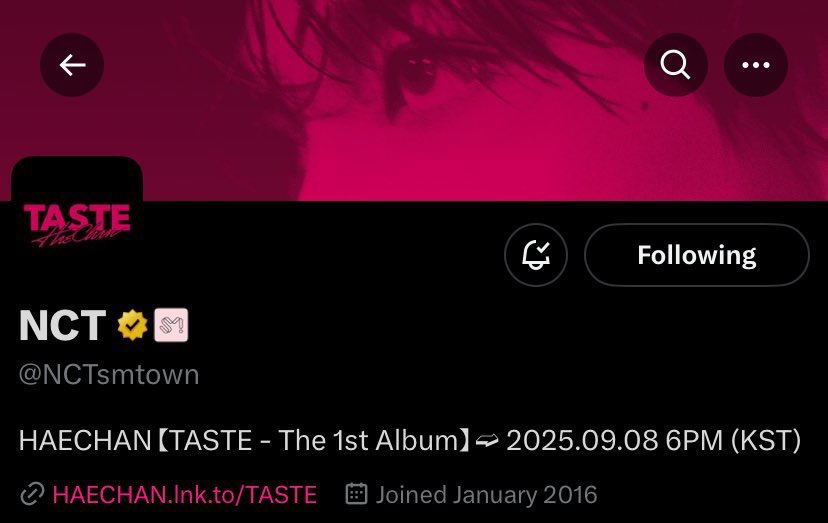 ♡ HAECHAN - TASTE the 1st album
180825 - 231125

บ๊ายบายน้าาา ‘น้องเทส’ ขอบคุณช่วงเวลาดีดี ขอบคุณอัลบั้มแรกของแฮชานที่ใส่จิตวิญญาณของตัวเองและการเป็นศิลปินลงไปนะคะ พี่สนุกมาก ๆ ได้เสพผลงานอัลบั้มเจ๋ง ๆ ได้ฟังเสียงนักร้องคุณภาพ ได้เห็นรูปสวย ๆ แถมรอบนี้พี่ได้รู้จักกับคนใหม่ ๆ