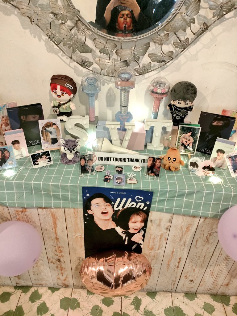 Alpha03041's tweet image. Another event Minwon day! 💚💜

Sangat menggemaskan😆🤩

Terima kasih kepada @SebongIAm &amp;amp; @_PrincessMilk yang sudah membuat event Minwon di Jogja🫰🫰🫰