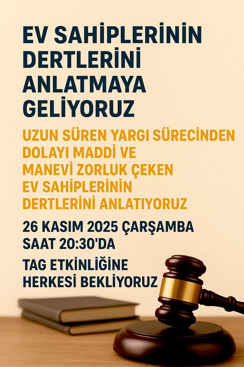 EsraAREYE's tweet photo. Biz ev sahipleri olarak
⬇️⬇️⬇️⬇️⬇️
Çok çalıştık, biriktirdik ve vatanımıza  yatırım yaptık ➡️ pişman olduk.

Fırsatçı Kiracı ver mahkemeye dedi, davalar bitmedi ➡️ pişman olduk. 

3 ayda çözülecek sorunlarımız ➡️3 yılı buluyor halen çözüm yok. 

Ev sahipleri Uzun Yargı ve İstinaf süreci ile HALA MAĞDUR ediliyor. 

İşte bu hafta yine yeniden dertlerimizi anlatmaya geliyoruz.