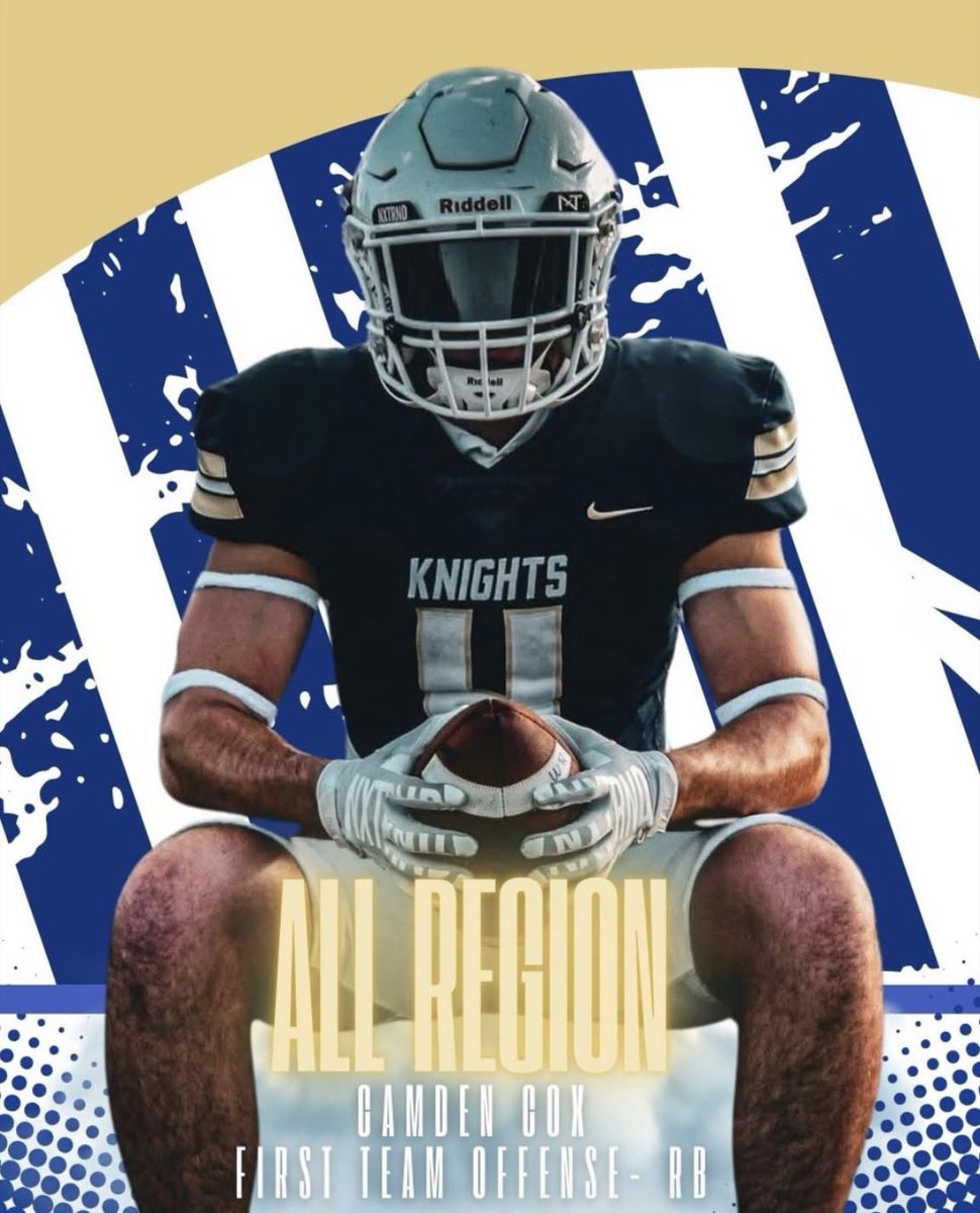 CamdenCox_4's tweet image. 1st team All Region RB
@MikeCollins05 @tslester6 @AmehreMorrison5 @CoachDBraxton @Coach_JTodd @RR_Knights @RidgeRecruits @najehwilk @RecruitGeorgia @PrepRedzoneGA