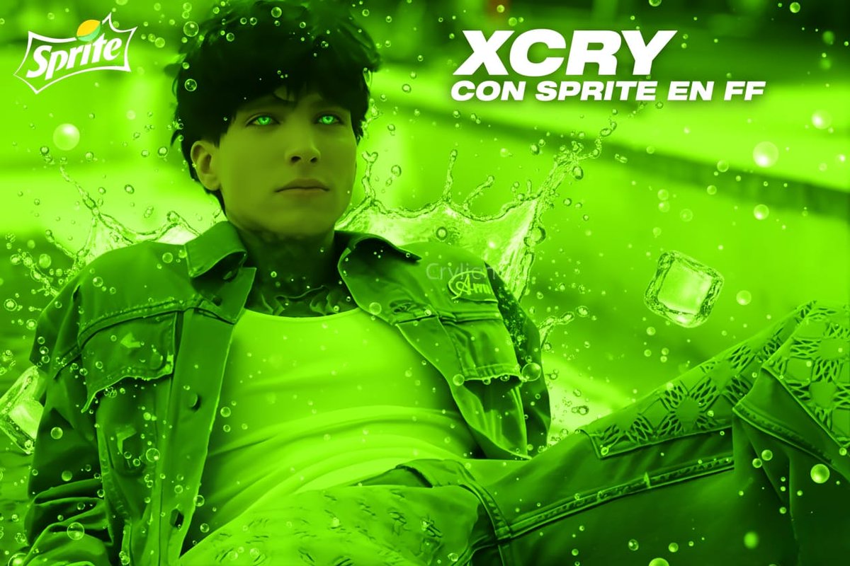 Cryboyersglobal's tweet image. Iniciamos la tendencia con Sprite y @xCryboy en el  #CocaColaFlowFest  
XCRY CON SPRITE EN FF
Cuéntame en comentarios, te está gustando está colaboración y si te gustaría una lata con la imagen de Cry.
