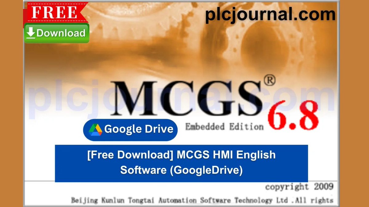 plcjournal's tweet image. Are you using MCGS HMI in a new project or industrial automation ?
We bring you MCGS Embedded Edition 6.8 – English Version completely free download (with Google Drive Link. #mcgs #hmi #embedded #plcjournal #automation #hmitutorial #plcsoftware