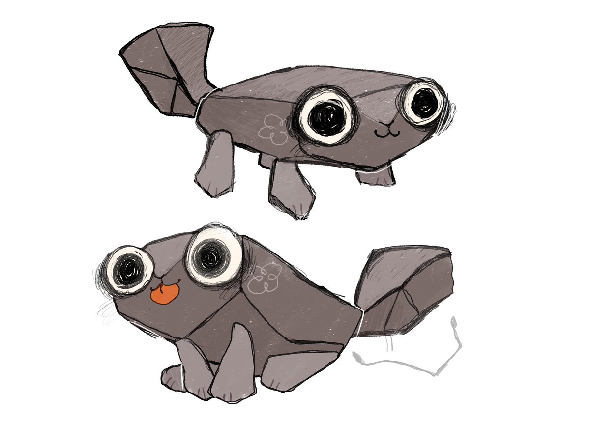 i'm very close to getting pebble so i drew him #dandysworld