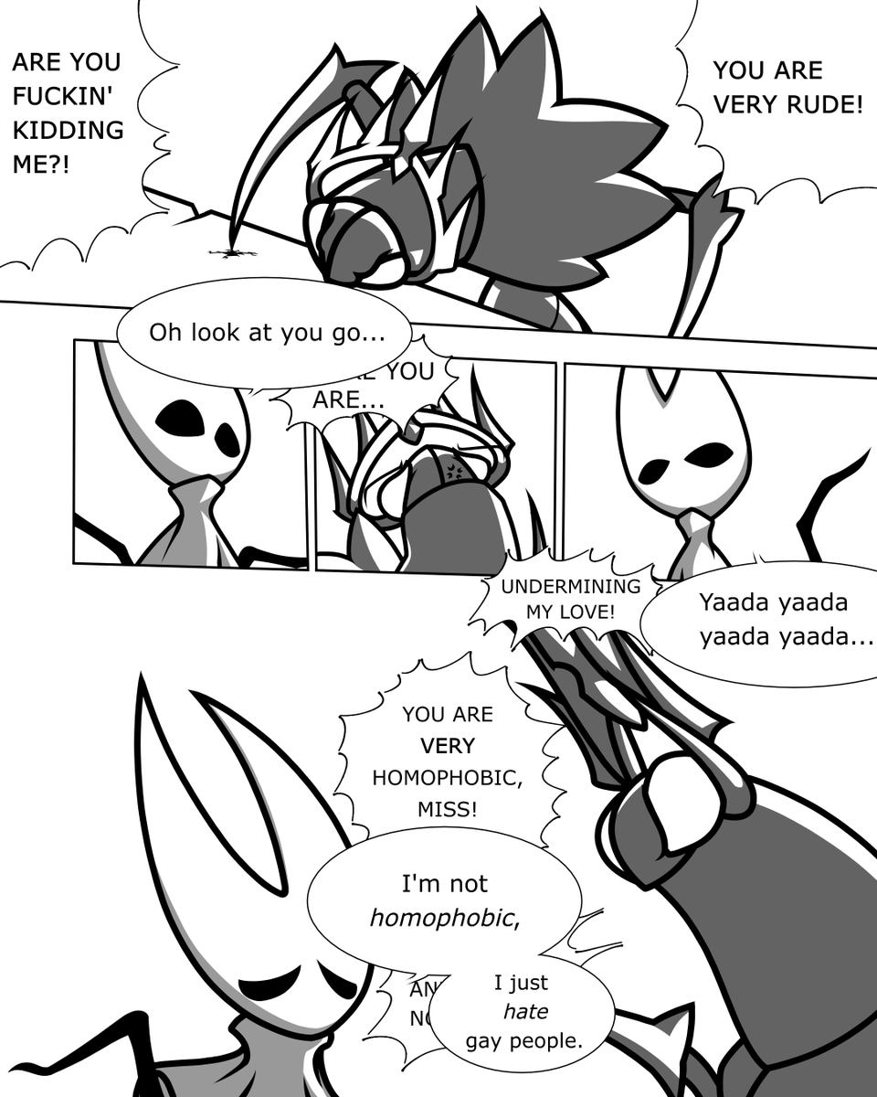 Hornet can be a little rude sometimes.
#Hornet #Silksong