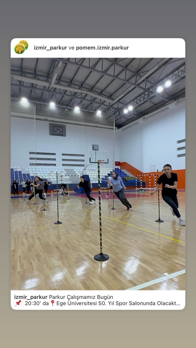 izmir_parkur's tweet image. Pomem Parkur Çalışmamız Bugün
 📌 20:30’da Ege Üniversitesi 50. Yıl Kapalı Spor Salonunda Olacaktır 💪

#Pomem #Pmyo #Parkur #izmir  #Pomemparkur #izmirpomemparkur
#izmirpmyoparkur #izmirparkur  izmirparkur.com