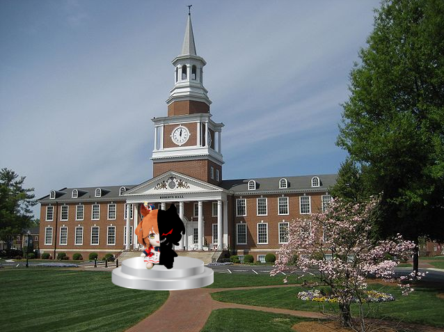 Machanthemascot's tweet image. &quot;&apos;Now I&apos;ve noticed some of you want to leave! How rude! Well no matter, I made a rule just for this! Leaving is simple! You have to commit murder and get away with it! Isn&apos;t that just great?!&apos; The plush excitedly hops around as it says this&quot;