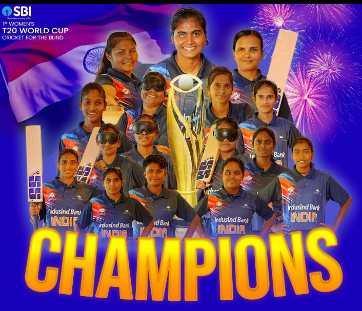 DeepikaTC_'s tweet image. This was the hard work of the entire team. 

 All this became possible only then.

We are blind but not weak 💪
#T20WorldCup