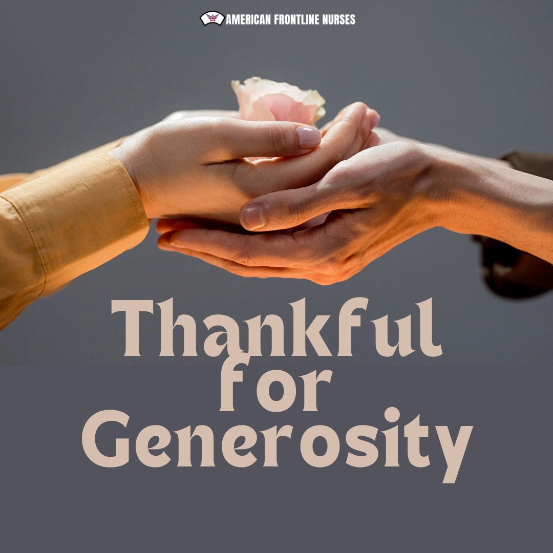 AFLN2021's tweet image. 30 Days of Thankfulness

Day 23: Thankful for Generosity

Giving is where gratitude grows.

#GiveThanks #PayItForward #HeartOfService