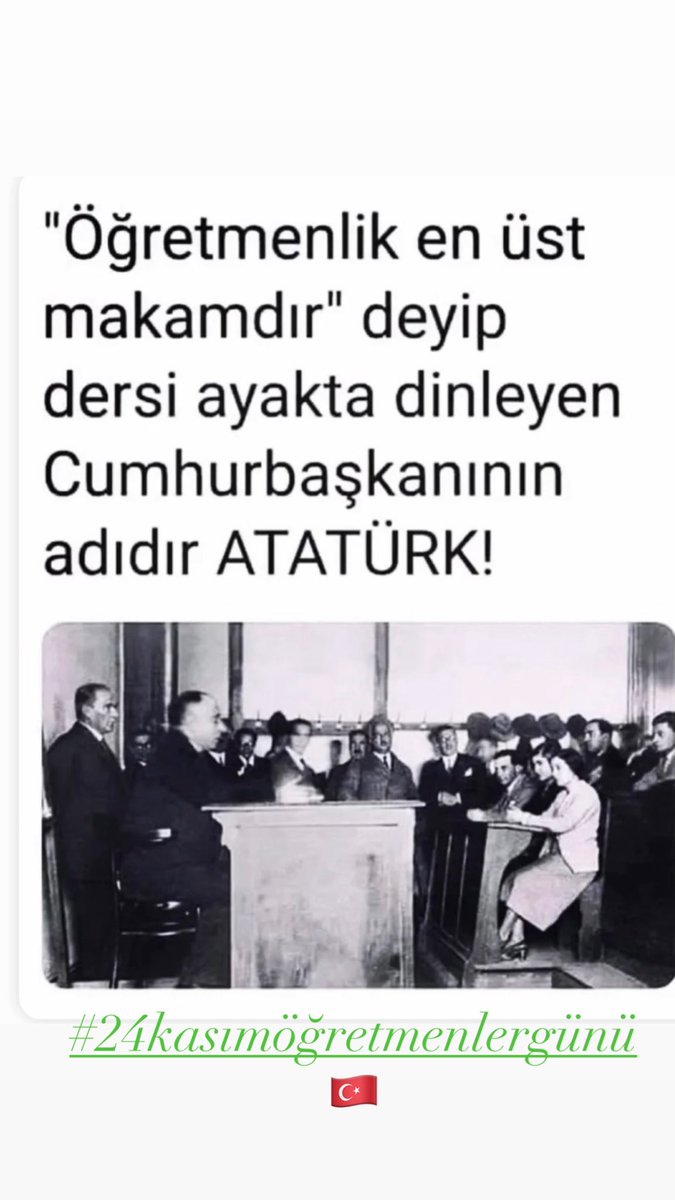 #24kasımöğretmenlergünü 🇹🇷
