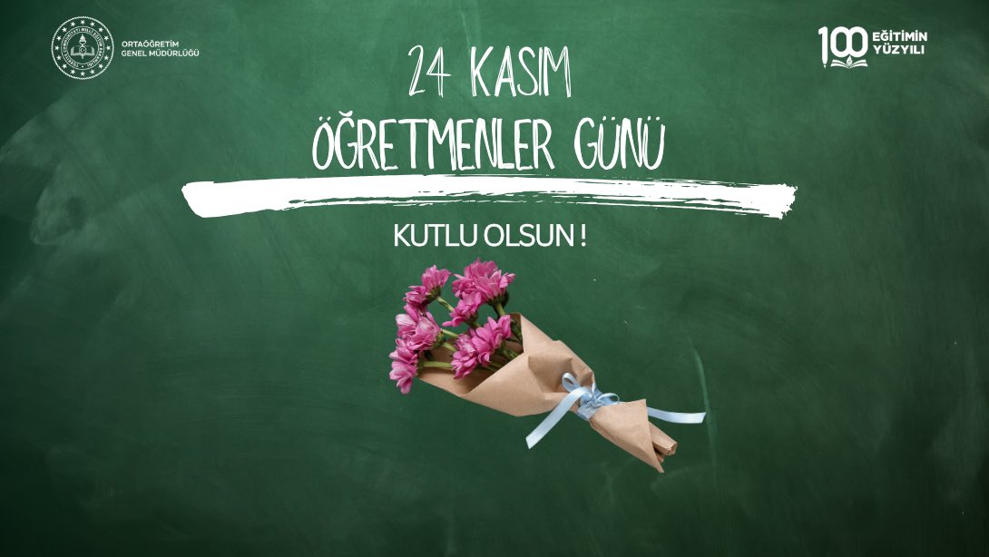 meb_ogm's tweet image. Ülkemizin gelişmesi ve istikbali için büyük bir sorumluluk üstlenen, çocuklarımızın ve gençlerimizin insanlığa yararlı bireyler olması için çabalayan tüm meslektaşlarımın 24 Kasım Öğretmenler Günü’nü en içten dileklerimle kutluyorum.

Halil İbrahim TOPÇU

Ortaöğretim Genel Müdürü
