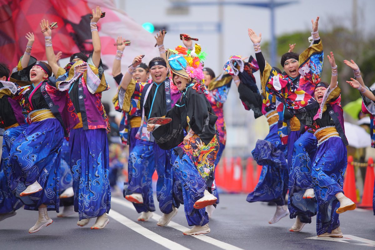 takashi024852's tweet image. 凛轟さん

2025.11.23㈰
第22回黒潮よさこい祭り
シンボルロード会場