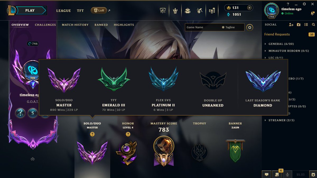 🔴New Objectif : 300LP. Miss Fortune est complètement OP, et en alliant ça avec mon vilain Corki, C'EST TOUT DROIT. 

🗒️Objectif : Affronter Caliste on stage une fois dans ma vie.

Mon Twitch : L3O__lol