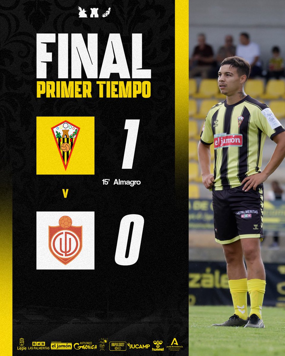 45’ | ¡Final del primer tiempo!

Nos vamos a vestuarios con ventaja en el marcador.

#SanRoque 1-0 <a href="/UTRERACD/">C.D. Utrera</a> 

#SanRoqueDeLepeUtrera